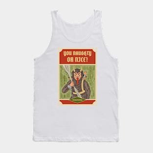 Krampus Greetings Tank Top